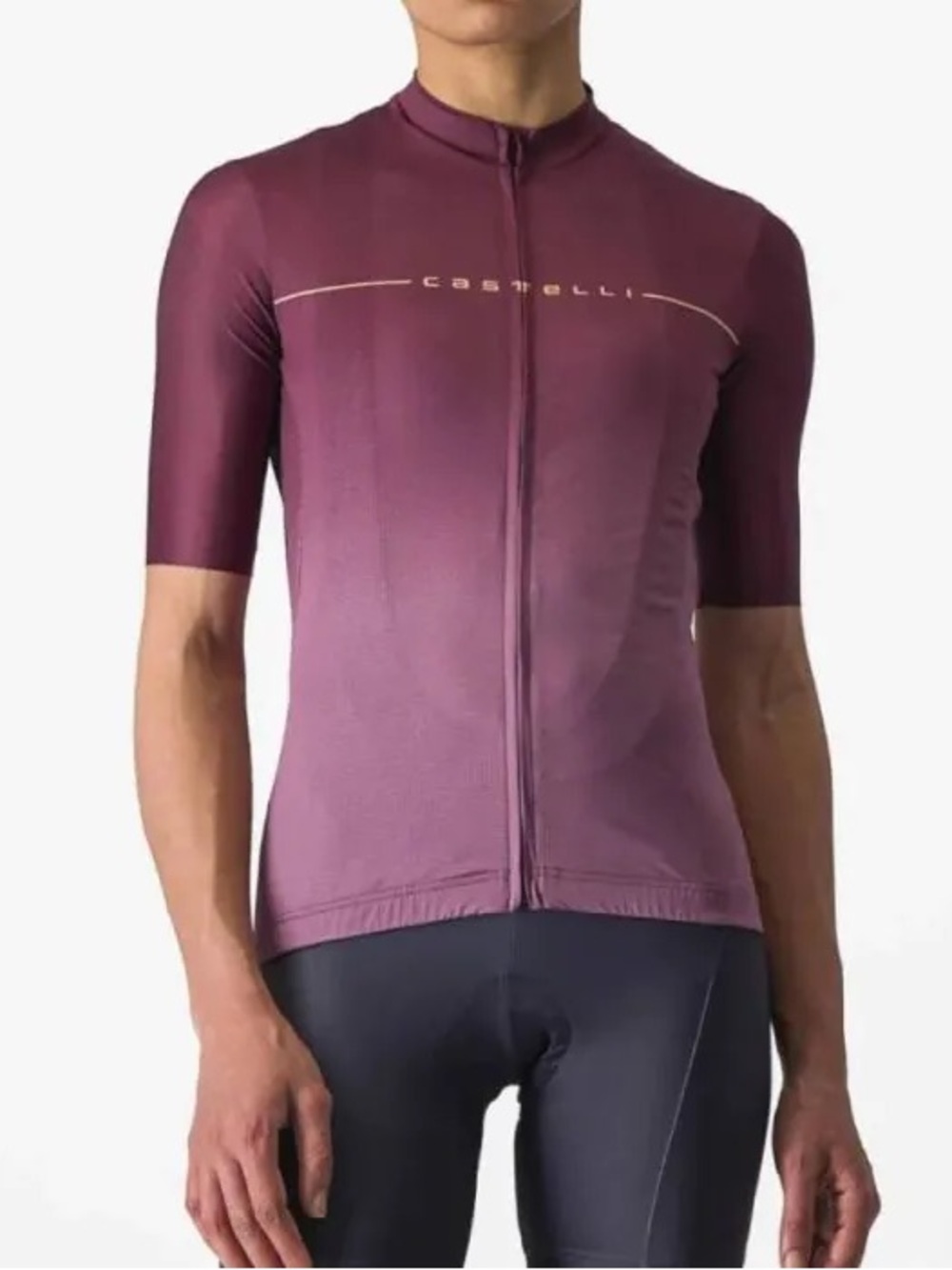Castelli Women’s Plum Gradient Cycling Jersey